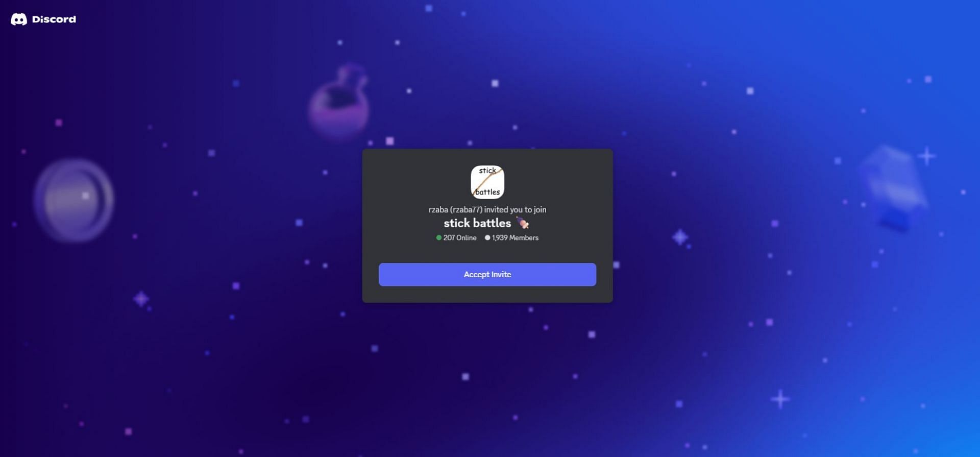 Discord link (Image via Discord)